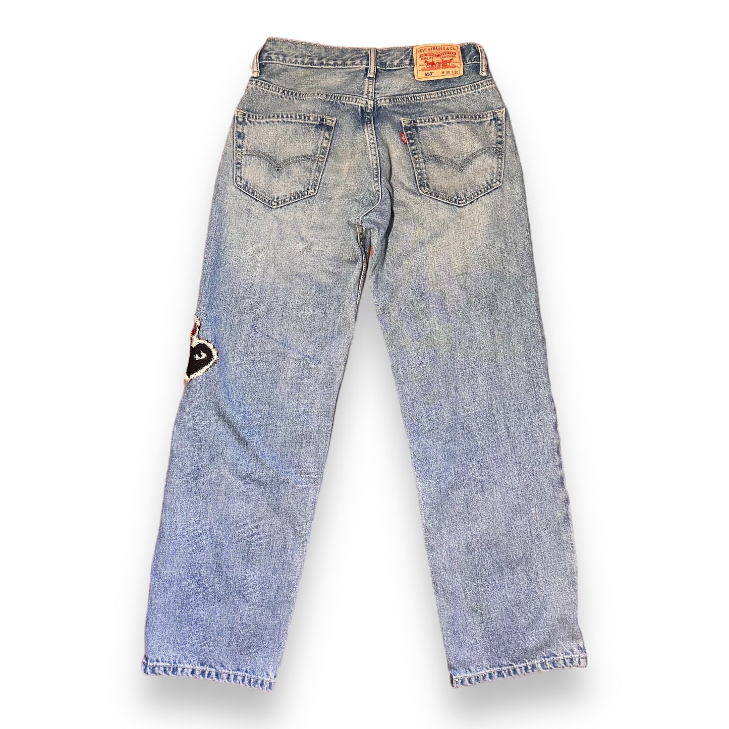 CDG Patchwork Levi Jeans