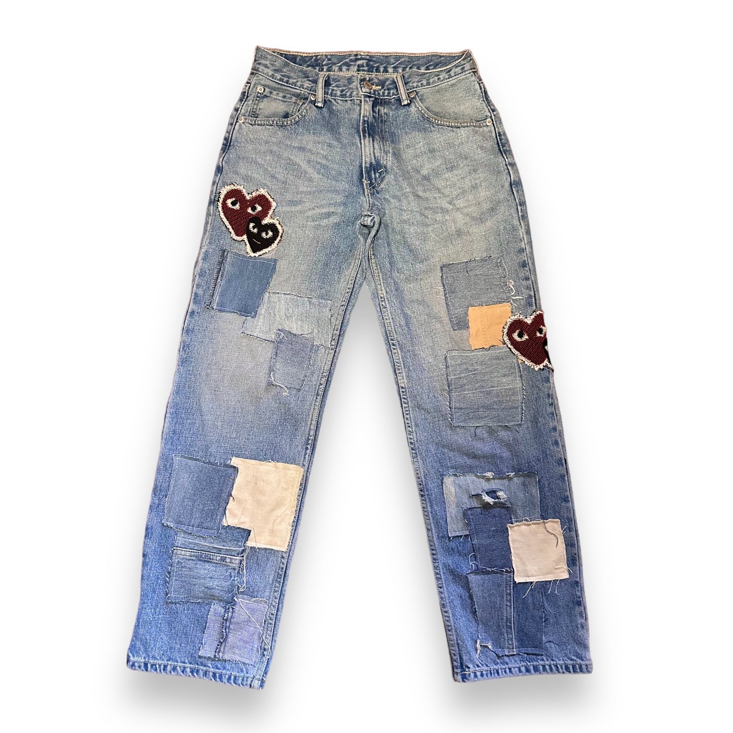 CDG Patchwork Levi Jeans