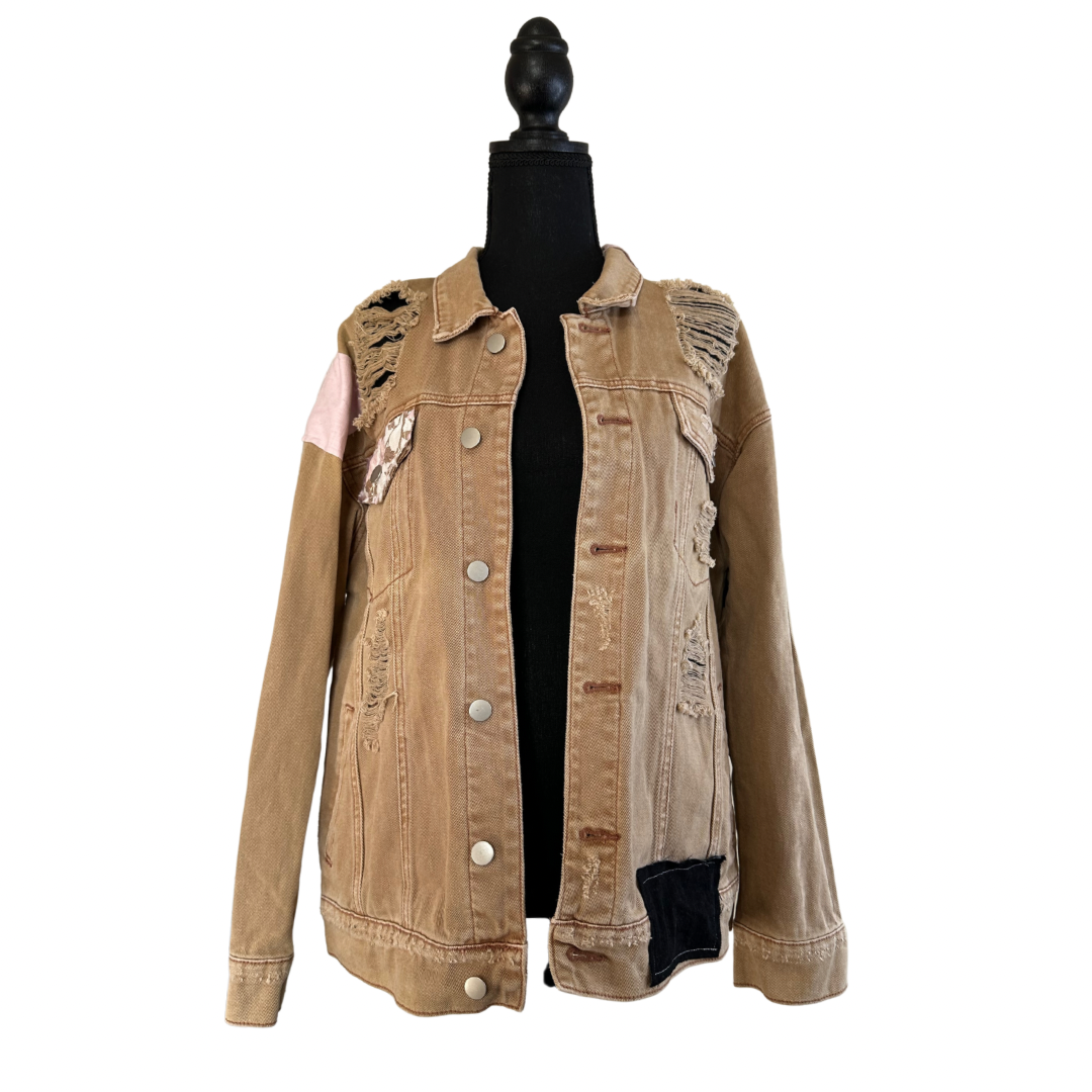 Patchwork Jean Jacket