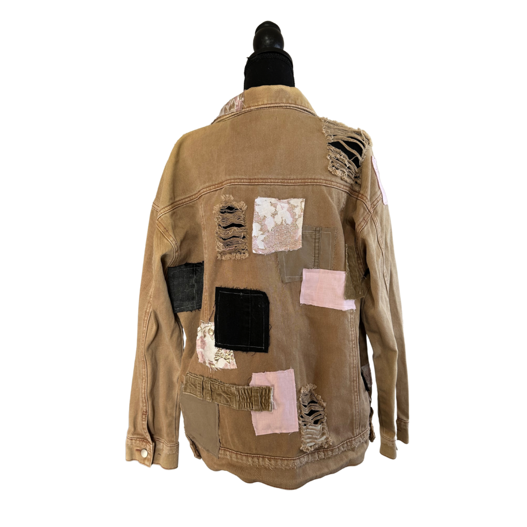 Patchwork Jean Jacket