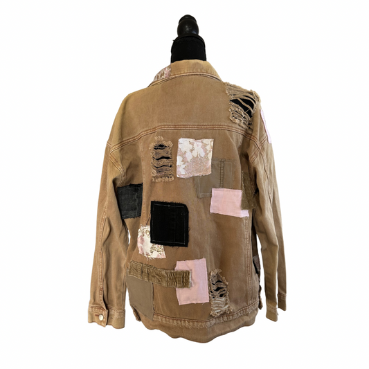 Patchwork Jean Jacket