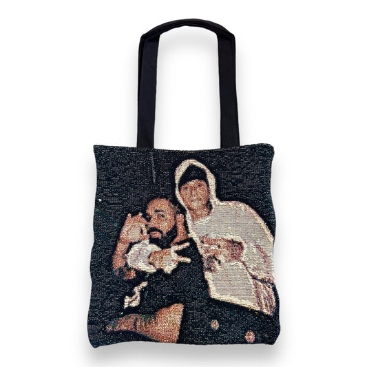 Drake and Central Cee Tote Bag