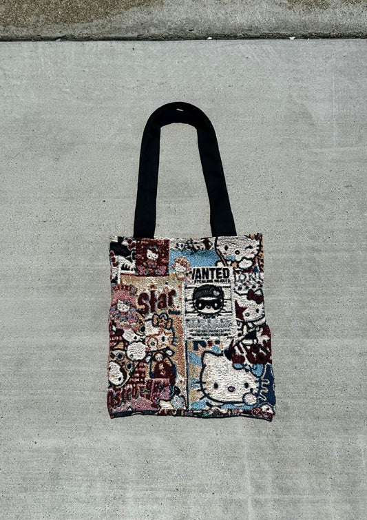 Hello Kitty Comic Tote Bag