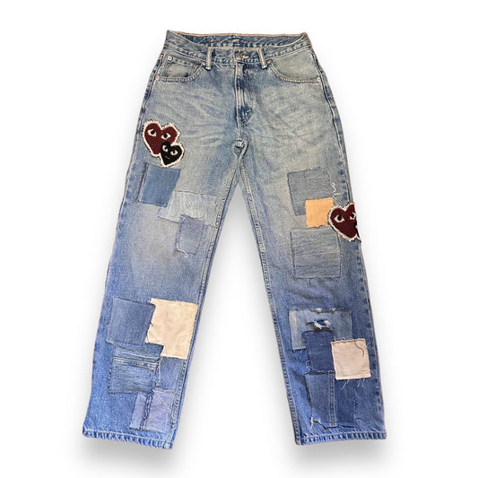 CDG Patchwork Levi Jeans
