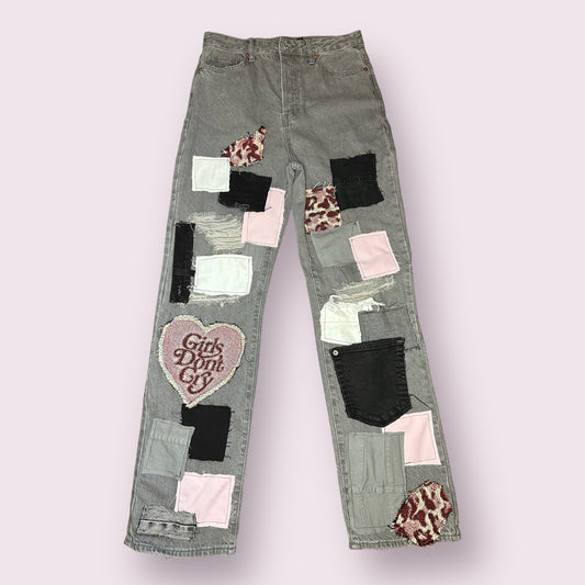 Girls Don’t Cry Patchwork Jeans